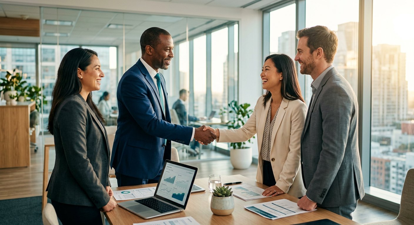 Profit Growth Network financial advisors working with clients